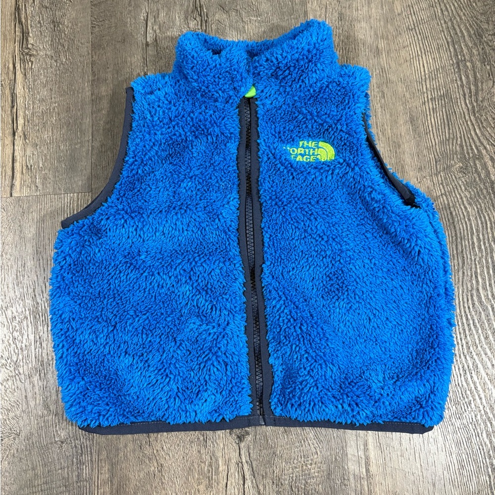 The North Face Kids Blue Fleece Vest